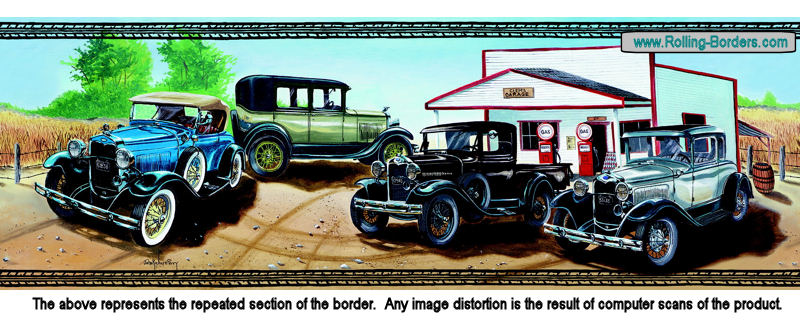 Disney Pixar Cars Wallpaper Border Ford Model A Wallpaper Borders - Papa's 