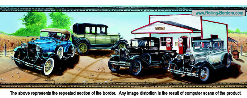 Ford Model A Wallpaper Borders - Papa's Cars and More